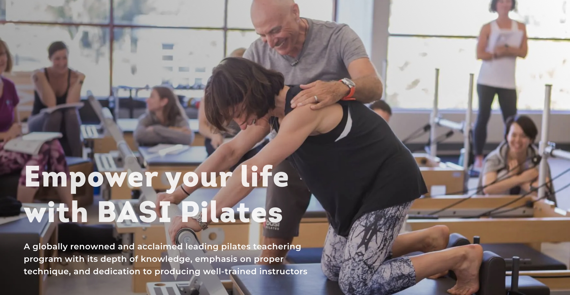 Empower your life with BASI Pilates